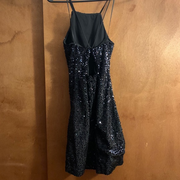 Express Sequins Mini Dress Size M - Picture 2 of 4